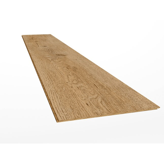 $0.99/sqft - Natural Oak 8mm 8-in W x 50-in L Water Resistant Laminate Flooring