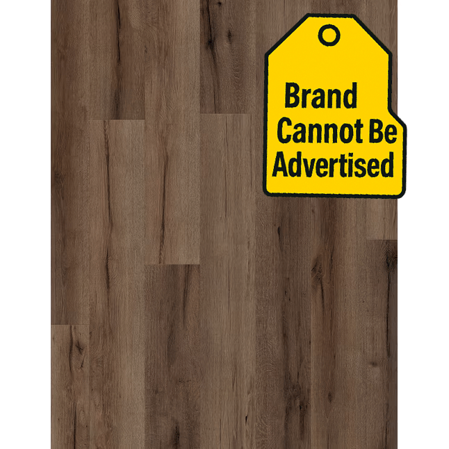 $0.99/sqft - French Oak Brown 8mm 8-in W x 50-in L Water Resistant Laminate Flooring