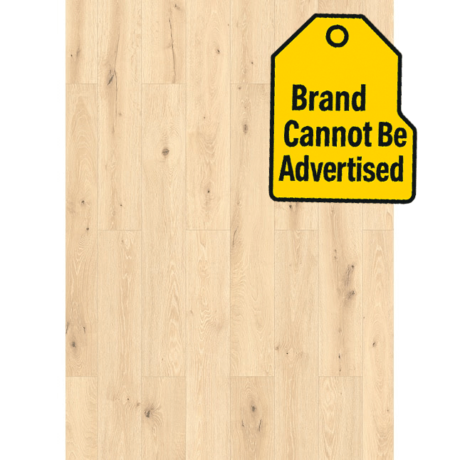$1.99/sqft - Waterproof Light Oak 12mm 8in W x 50in L Plank Laminate Flooring