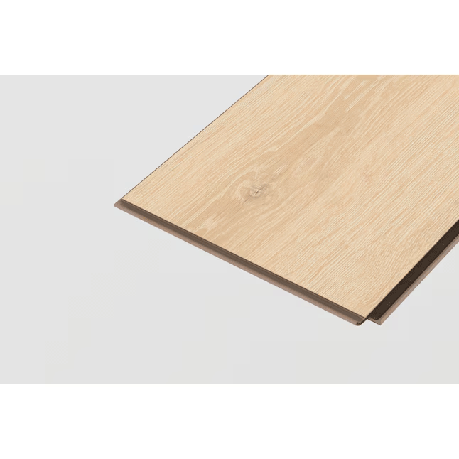 $1.99/sqft - Waterproof Light Oak 12mm 8in W x 50in L Plank Laminate Flooring