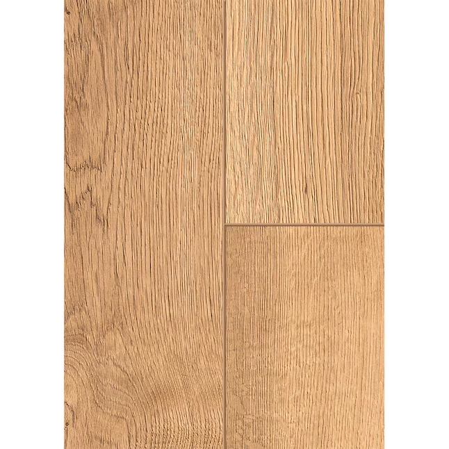 $1.99/sqft - Waterproof Oak 12mm 8in W x 50in L Plank Laminate Flooring