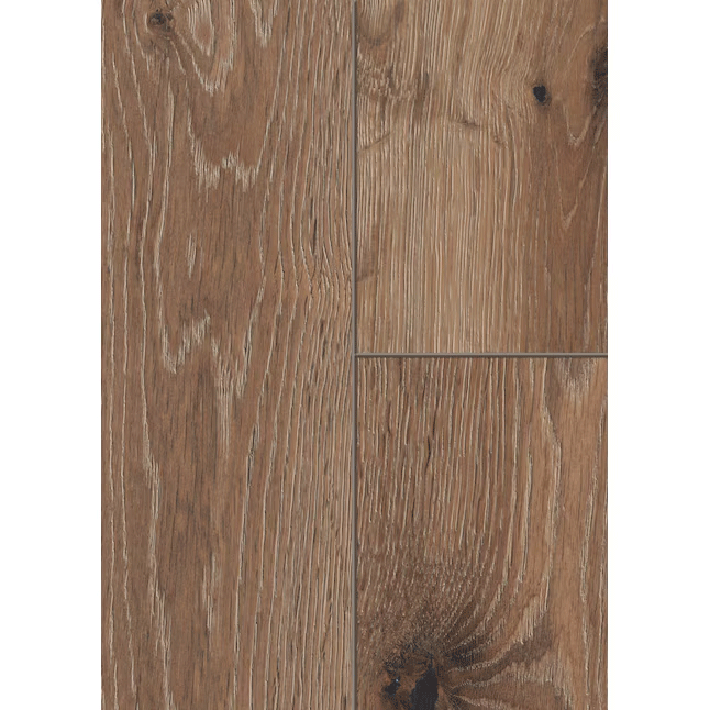 $1.99/sqft - Waterproof Bronze Oak 12mm 8in W x 50in L Plank Laminate Flooring