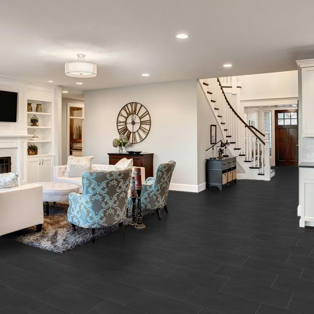 $0.99/sqft - Prodigy Pascal Porcelain Stone Look Tile 12″ × 24″ Matte- Case