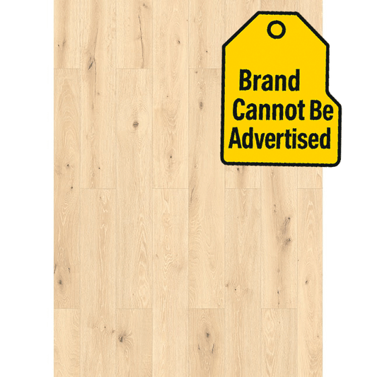 $1.99/sqft - Waterproof Light Oak  12mm 8in W x 50in L Plank Laminate Flooring