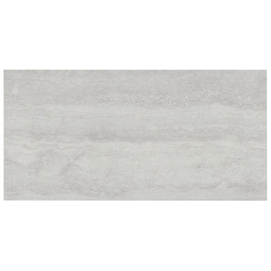 $0.99/sqft - Navona Bianco Porcelain Stone‑Look Tile 12″ × 24″ - Case