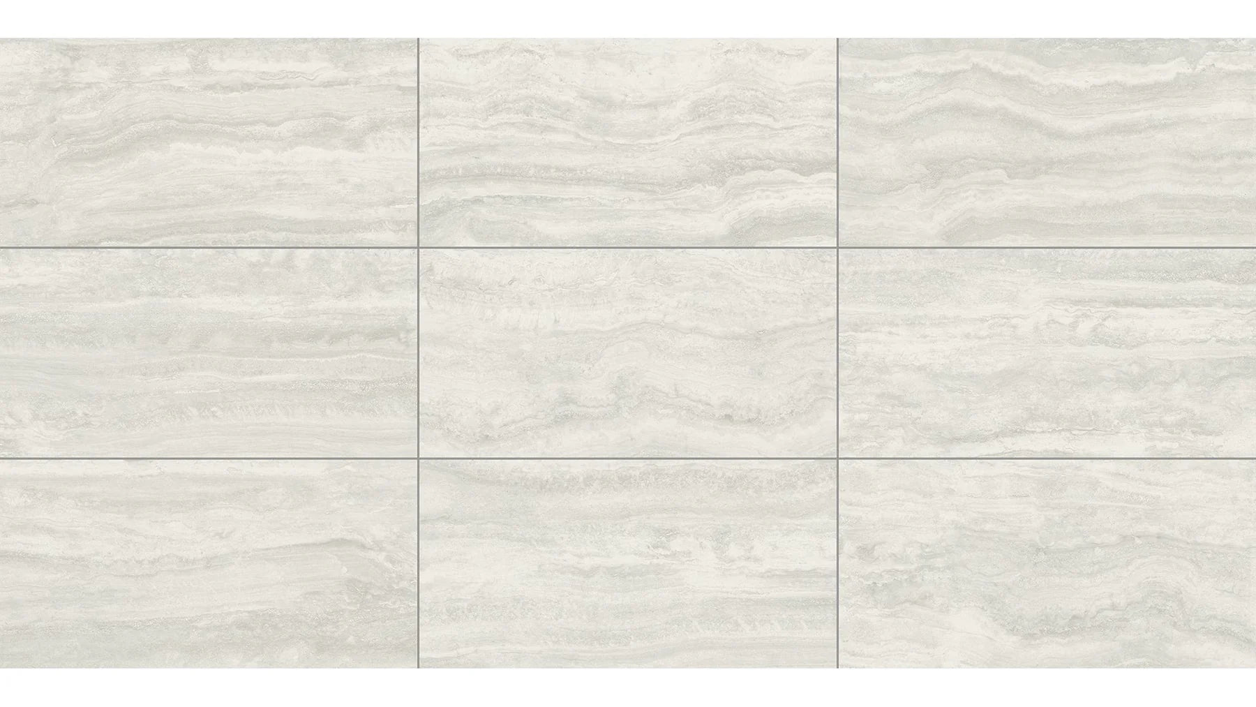 $0.99/sqft - Navona Bianco Porcelain Stone‑Look Tile 12″ × 24″ - Case