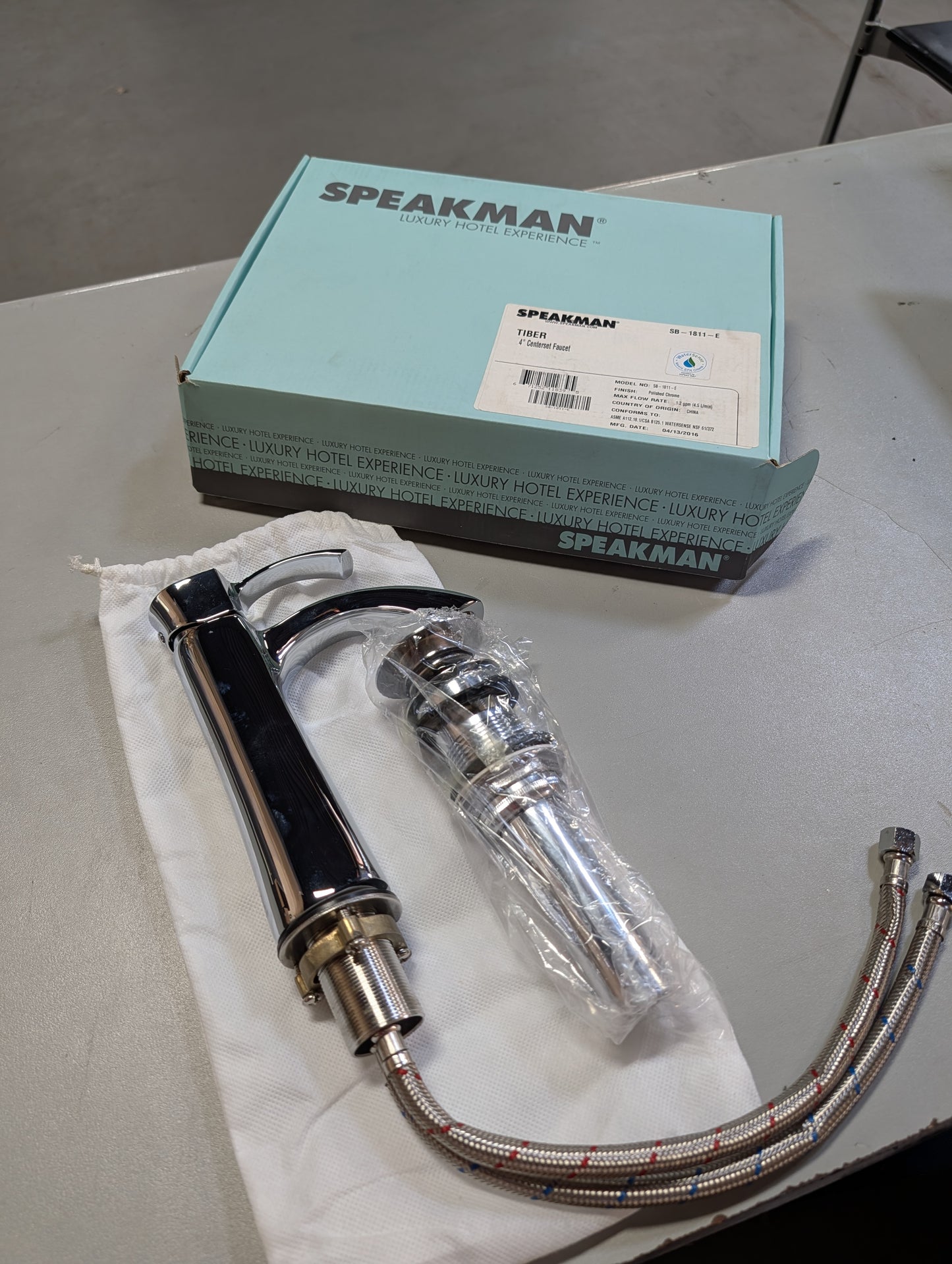 Speakman Bathroom Faucet Polished Chrome