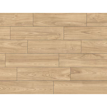 $0.89/sqft - Maui Honey Porcelain Wood Look Tile 8"x32" - Case