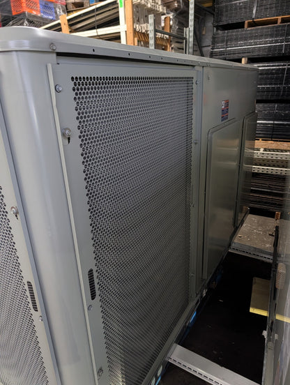 Trane YSJ072A3S0H0003 3 phase rooftop air conditioner opposite side view