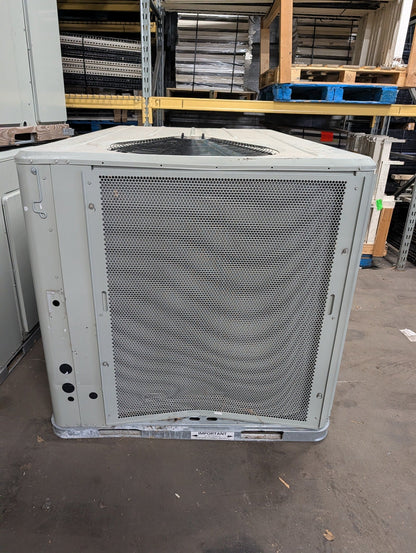 Representative scratch and dent example 1 for Trane YSJ120A3S0H02 10 ton rooftop HVAC unit — not actual unit for sale